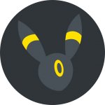 Minimalist Umbreon Icon