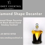 Diamond shape decanter