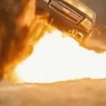 Exploding car vehicle GIF Template
