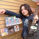 Jun senoue holding guitar plus games template