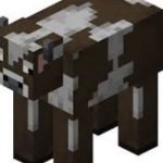 minecraft cow template