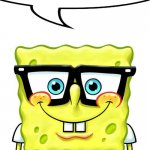 Nerd Spongebob meme