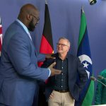 Shaquille O’Neill meets Anthony Albanese