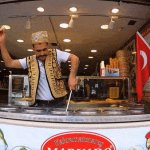 Turkish ice cream man