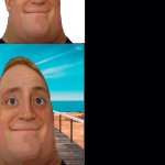 Mr Incredible Becoming Relaxed | image tagged in mr incredible | made w/ Imgflip meme maker