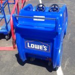 Lowe's shopping truck