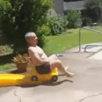 Grandpa's wild ride GIF Template