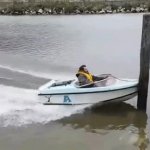 Boat crash fail GIF Template