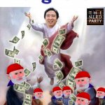 Yang 2020 gnome edition NERD Party meme