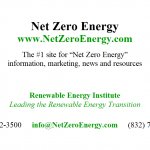 Net Zero Energy
