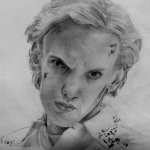 Vecna drawing | image tagged in stranger things,drawing,art,trending,trending now,monster | made w/ Imgflip meme maker