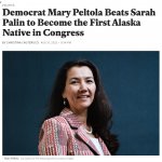 First Alaska Native in Congress meme