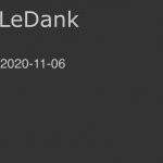 LeDank minimalist temp