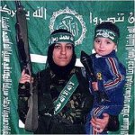 Palestinian mother suicide terrorist baby template