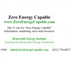 Zero Energy Capable