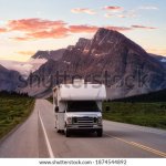RV on the road