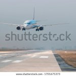 Plane landing