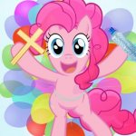 Pinkie Pie My Little Pony I'm back! | THE POWER OF FRIENDSHIP COMPELS YOU! | image tagged in pinkie pie my little pony i'm back | made w/ Imgflip meme maker