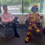 The Clown and Normal Guy