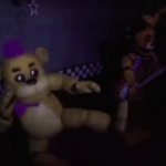 Golden Freddy Dancing GIF Template