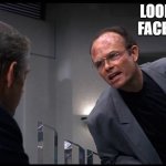 look at my face | LOOK AT MY FACE, DICK... | image tagged in clarence boddicker | made w/ Imgflip meme maker