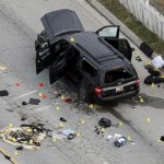 San Bernardino Terrorist attack Crime scene photo
