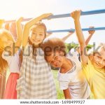 People at a playground