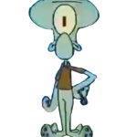 Cyclops Squidward (Transparent)