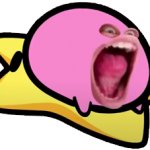Cursed Kirby meme