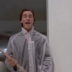 Sped up axe patrick bateman GIF Template
