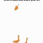 Draw a duck