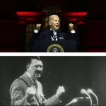 Biden/Hitler =Bitler meme