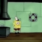 Spongebob Rising | image tagged in gifs,spongebob | made w/ Imgflip video-to-gif maker