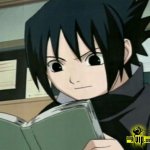 Sasuke Reading Book
