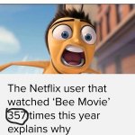 The Man Who Saw Bee Movie Almost Every Day for a Year
