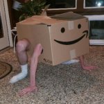 Box Man template