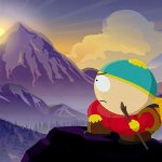 Mountain top Eric Cartman from South Park