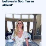 Britney Spears atheist