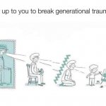 It's up to you to break generational trauma