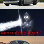 Japanizing Beam! | AMERICAN | image tagged in japanizing beam,usa,japan,memes,funny,barney will eat all of your delectable biscuits | made w/ Imgflip meme maker
