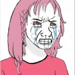 Crying wojak girl