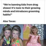 Texan lawmakers pedo panic missed the child beauty pageants