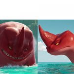 Angry Red vs. Calm Red meme