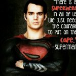 Superman motivational