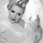 Kim Wilde black & white