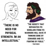 Thucydides quote meme