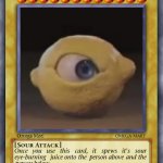 Omega Mart Lemon Card