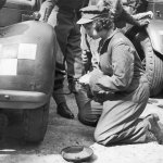 Queen Elizabeth II WWII mechanic ambulance driver