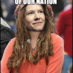 College Liberal Professor | THE CONSTITUTION IS THE SYLLABUS OF OUR NATION; SAID NO LIBERAL PROFESSOR EVER | image tagged in college liberal professor | made w/ Imgflip meme maker
