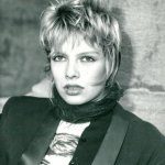 Kim Wilde black & white